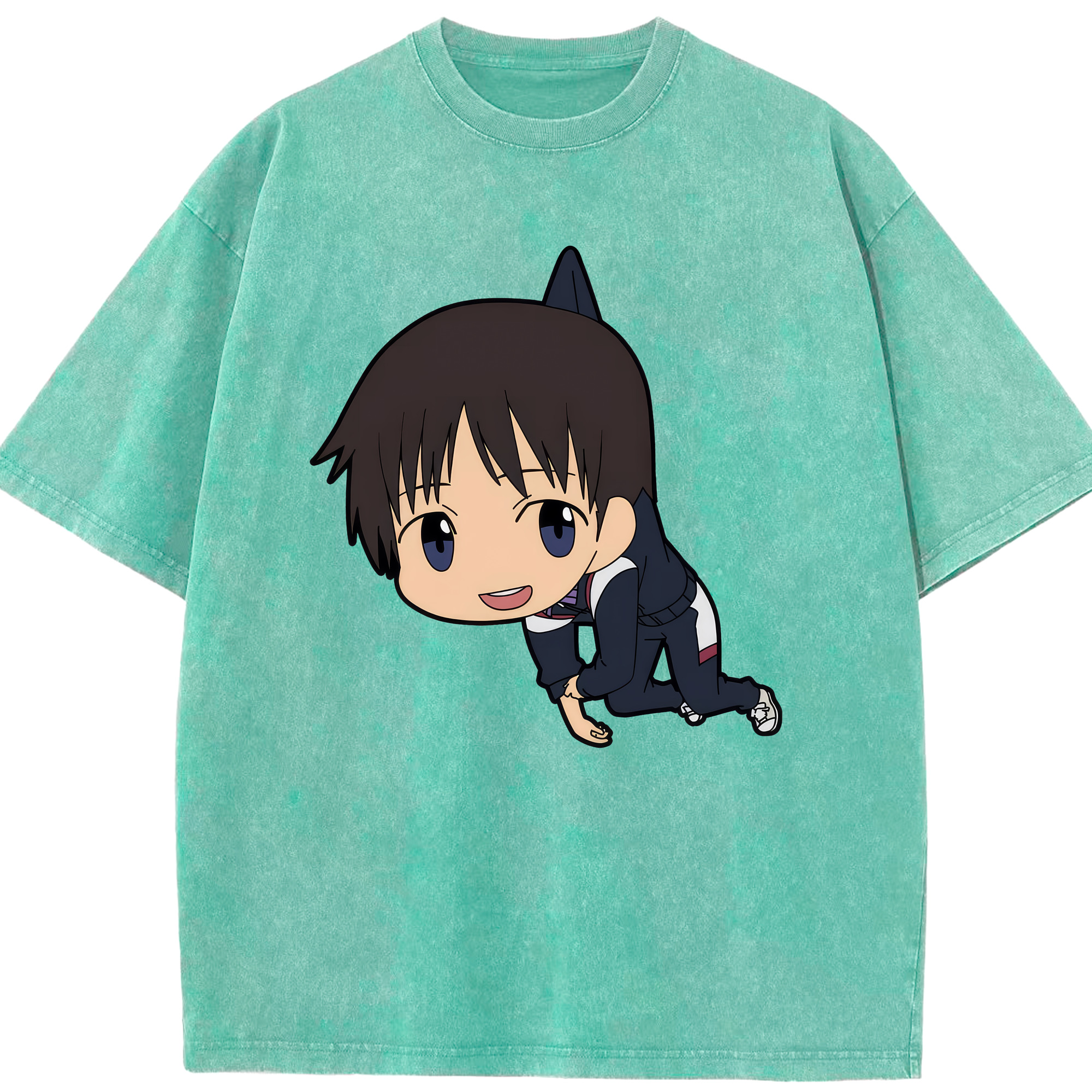 （画像用） EVA 新世紀エヴァンゲリオン 綿100% ヴィンテージ風 半袖Tシャツ（フロントプリント）
